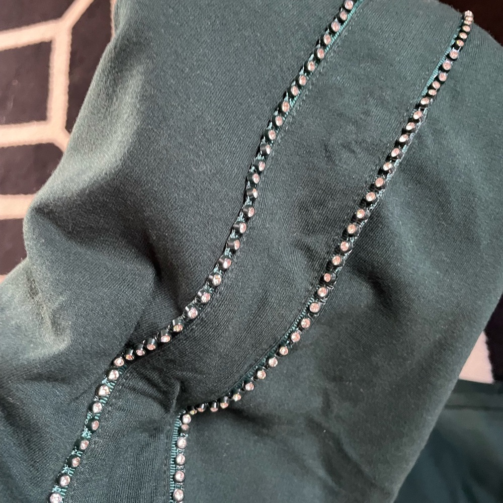 New York & Company Forest Green Blouse